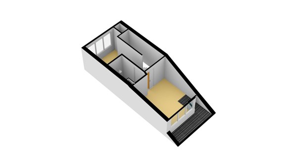 Floorplan - Terbregse Rechter Rottekade 248, 3055 XJ Rotterdam